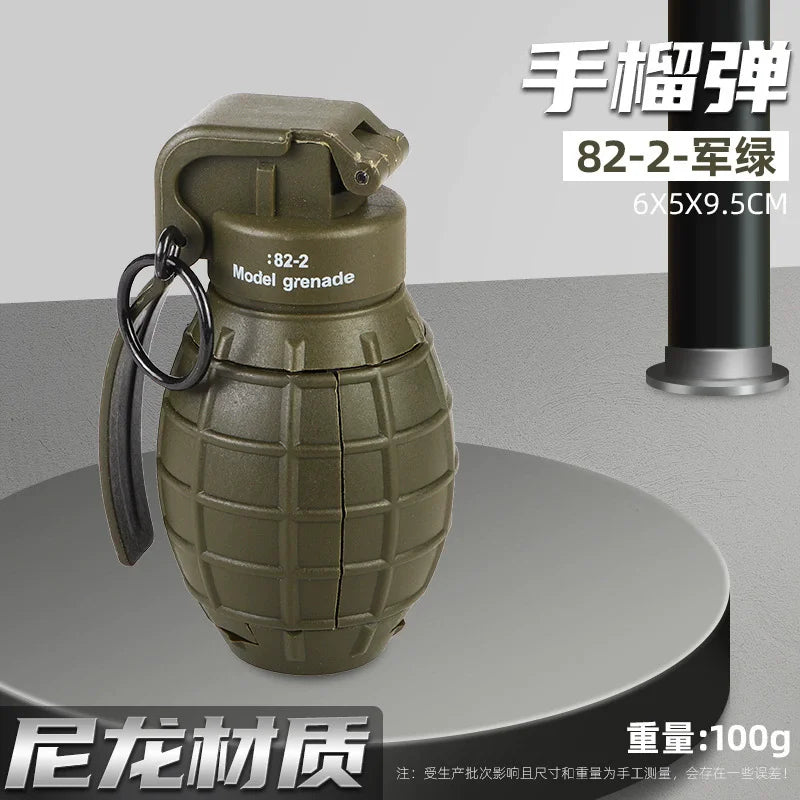 82-2 Grenade Toy Gel Ball Launcher Water Bomb Burst Reusable Children's Toy Simulation Eat Chicken Role Play Christmas Gift