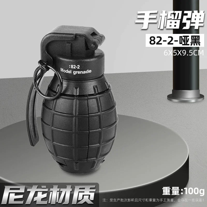 82-2 Grenade Toy Gel Ball Launcher Water Bomb Burst Reusable Children's Toy Simulation Eat Chicken Role Play Christmas Gift