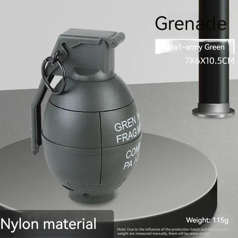82-2 Grenade Toy Gel Ball Launcher Water Bomb Burst Reusable Children's Toy Simulation Eat Chicken Role Play Christmas Gift