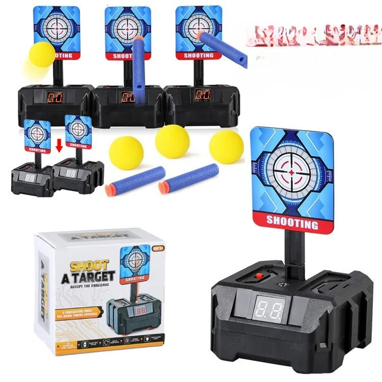 Eletric Toy Target Gel Soft Water Ball Blaster Dart Shooting Games Pistol Rifle Weapon Toy Guns Army