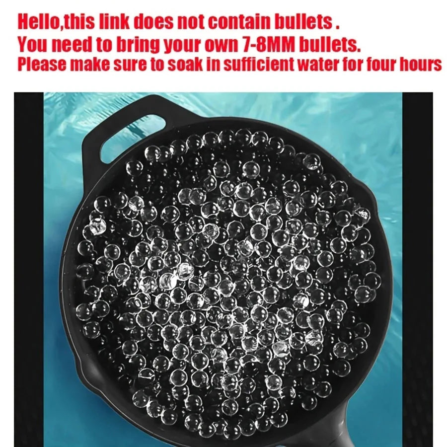 New Aug Manual All-In-One with Battery Charging Cable Game Model with the Same Outdoor Family Activity Hydrogel Toy Gun