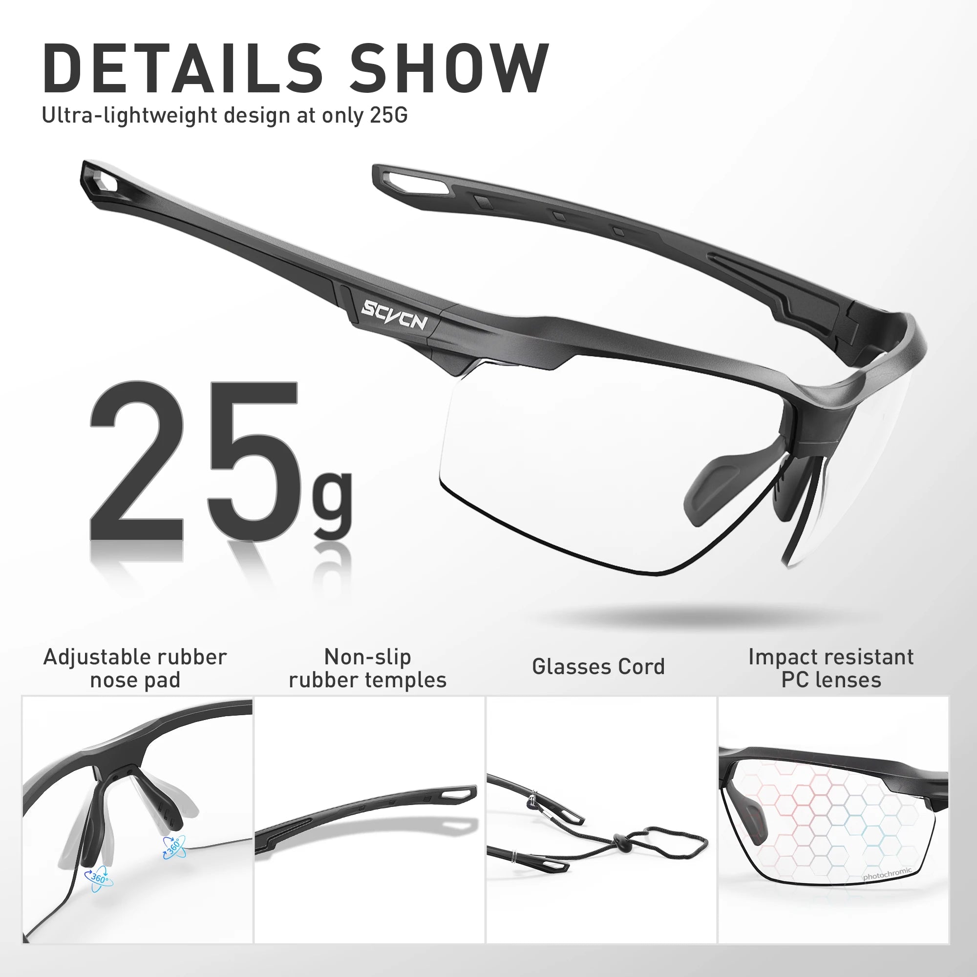 SCVCN Explosion Proof Hunting CS War Game Eyewear Outdoor Airsoft Shooting Glasses Polarized Men Shockproof Tactical Goggles