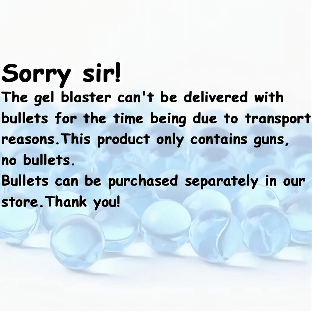2-Pack Gel Ball Blaster, Electric Auto-Fire Splatter Gun,Outdoor/Indoor Games (Ages 14+)