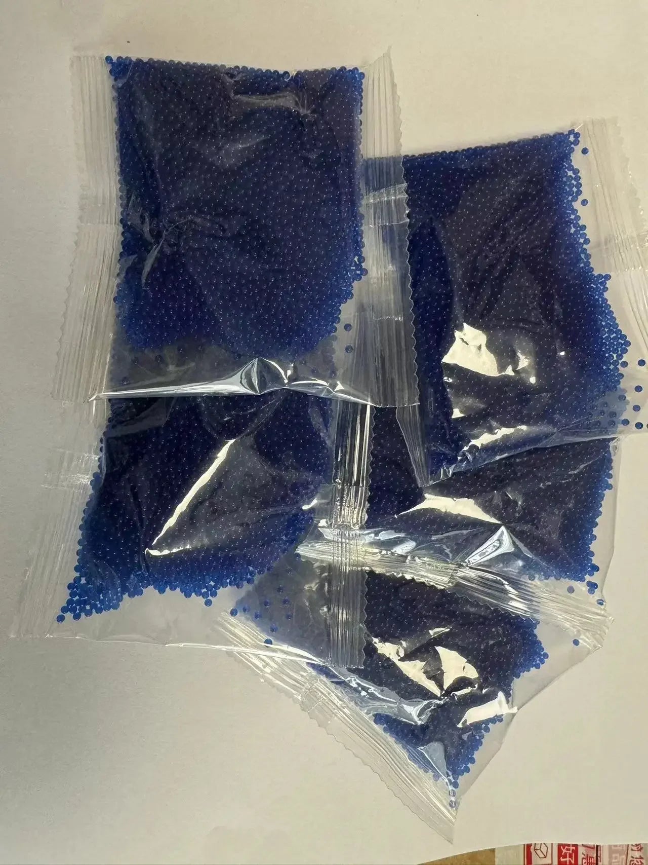 Gel Balls Blaster Ammo Splat Gun Beads Refill 7-8 mm Water Ball Bullet Compatible with Orbeez Gun and Splatter Ball Gun Blue Mix