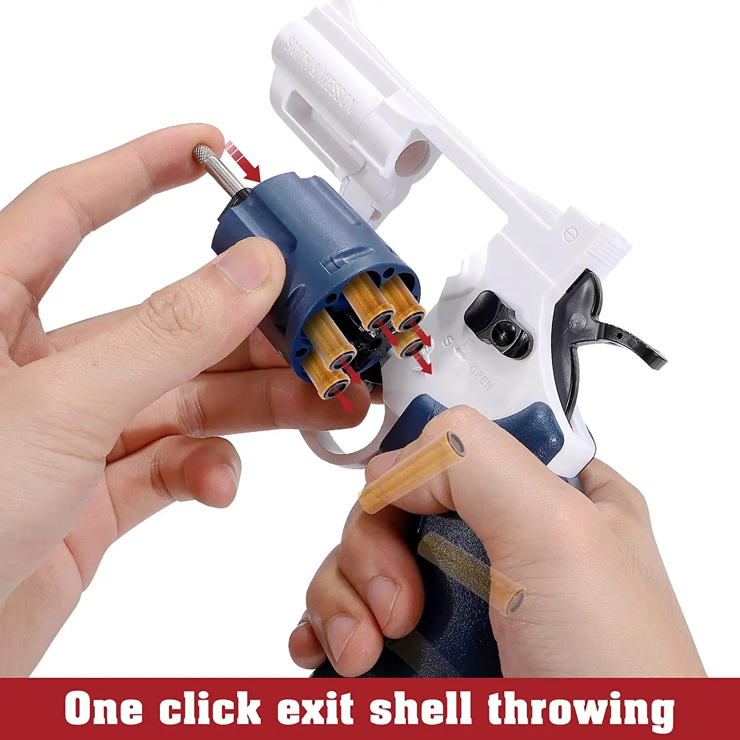 ZP5 357 Revolver Pistol Soft Foam Bullet Launcher Toy Gun Gel Ball Weapon Airsoft Shotgun Pistola for Kids Gift