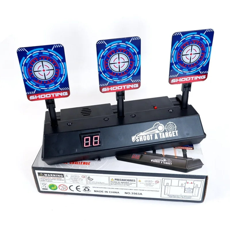 Eletric Toy Target Gel Soft Water Ball Blaster Dart Shooting Games Pistol Rifle Weapon Toy Guns Army